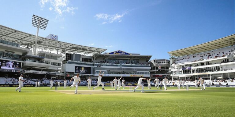 Australian bowlers delivering on cricket field at SCG