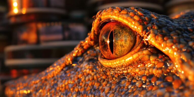 Outback croc, movie reels, Prime Video logo, Aussie flag hues