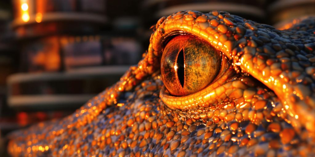 Outback croc, movie reels, Prime Video logo, Aussie flag hues