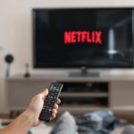 Aussie investor relaxing with Netflix.