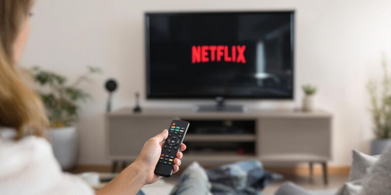 Aussie investor relaxing with Netflix.